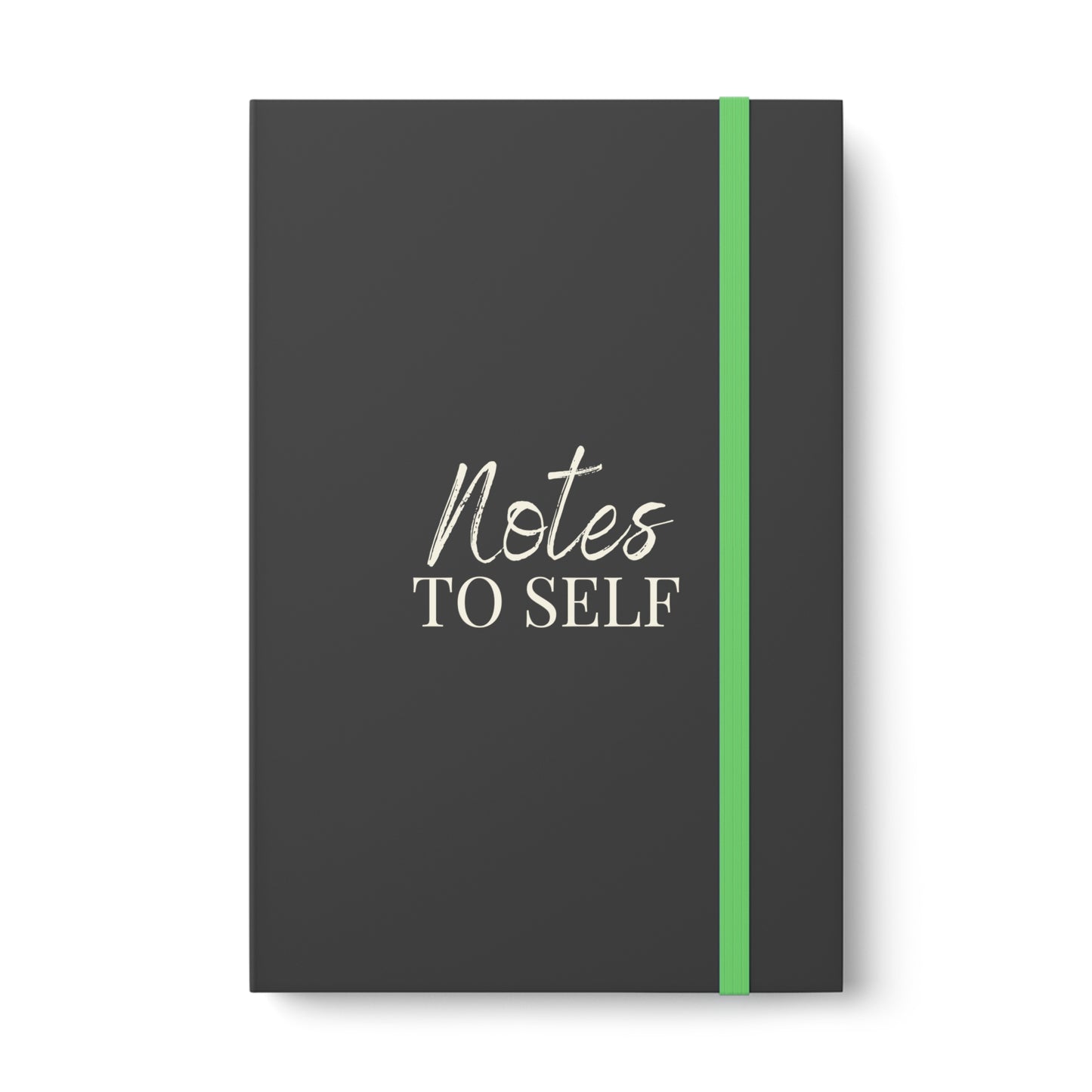 Notes to Self: Color Contrast Notebook - Ruled