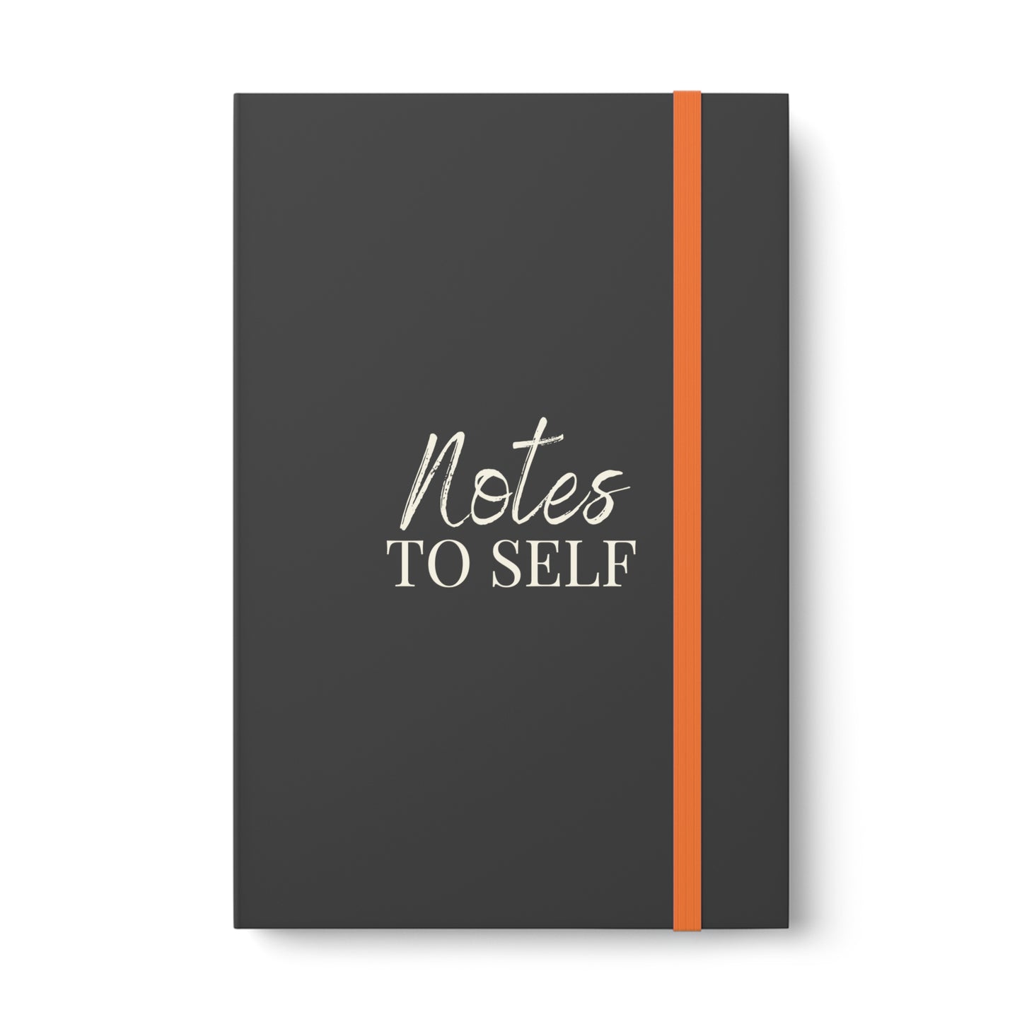 Notes to Self: Color Contrast Notebook - Ruled