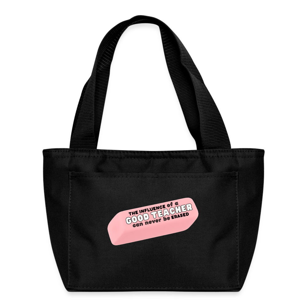 Good Teacher (in white):  Lunch Bag - black