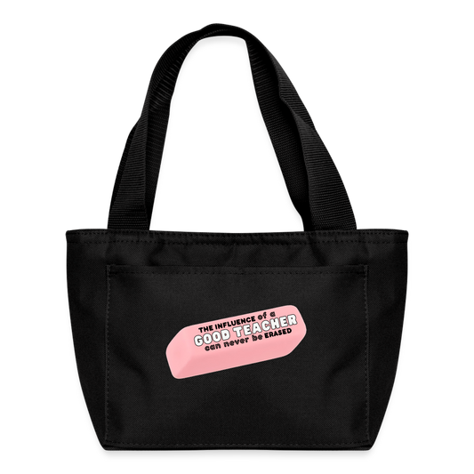 Good Teacher (in white):  Lunch Bag - black