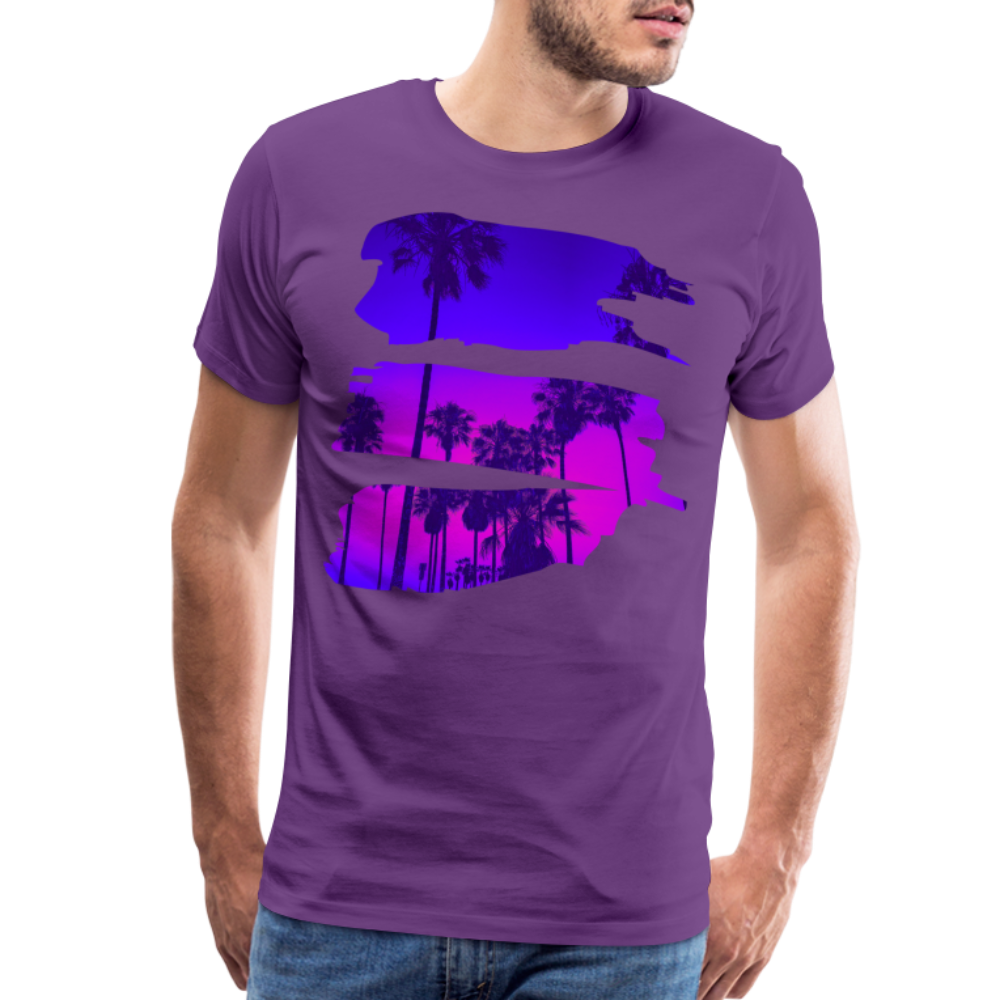 Secret Getaway: Men's Premium T-Shirt - purple