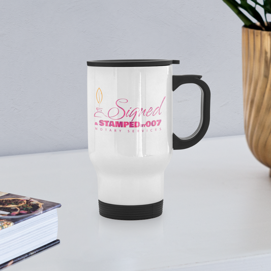 Travel Mug - white