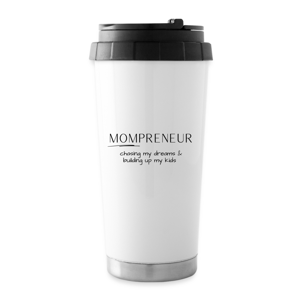 Mompreneur 3: Travel Mug - white