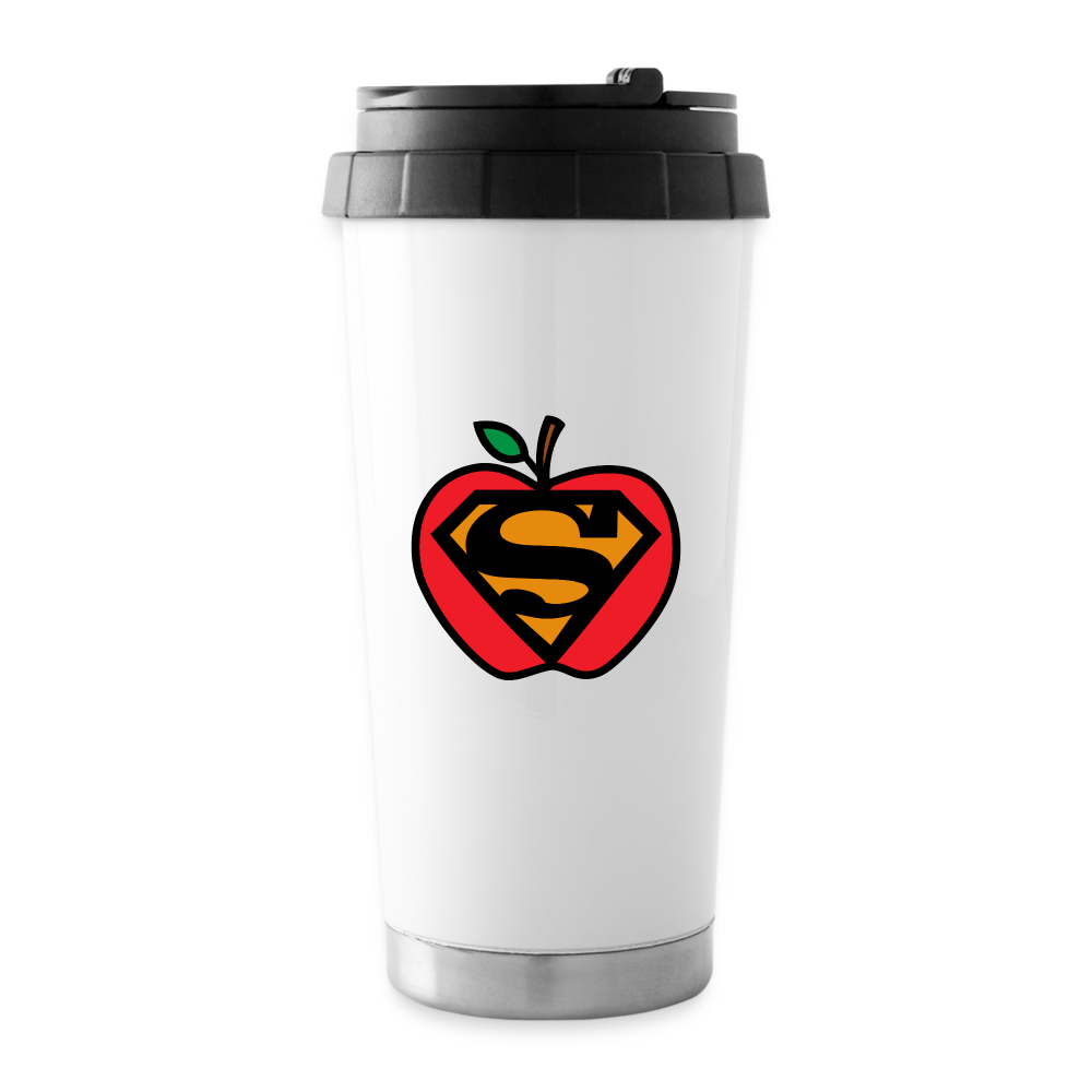 Super Teacher: Travel Mug - white