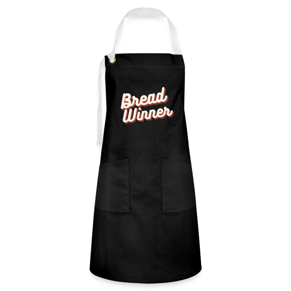 Bread Winner: Artisan Apron - black/white