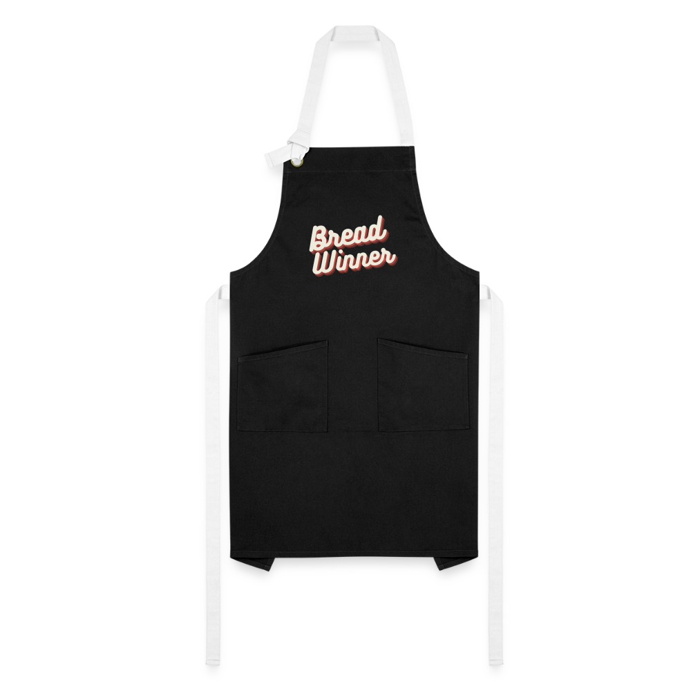 Bread Winner: Artisan Apron - black/white