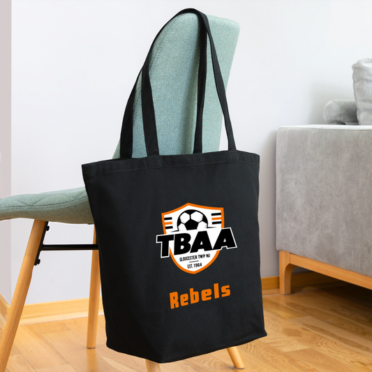 TBAA Rebels Eco-Friendly Cotton Tote - black