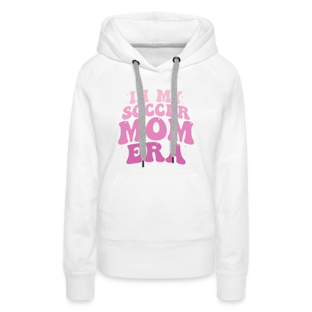 Soccer Mom Era 2 - Women’s Premium Hoodie - white