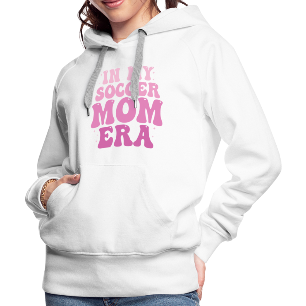 Soccer Mom Era 2 - Women’s Premium Hoodie - white