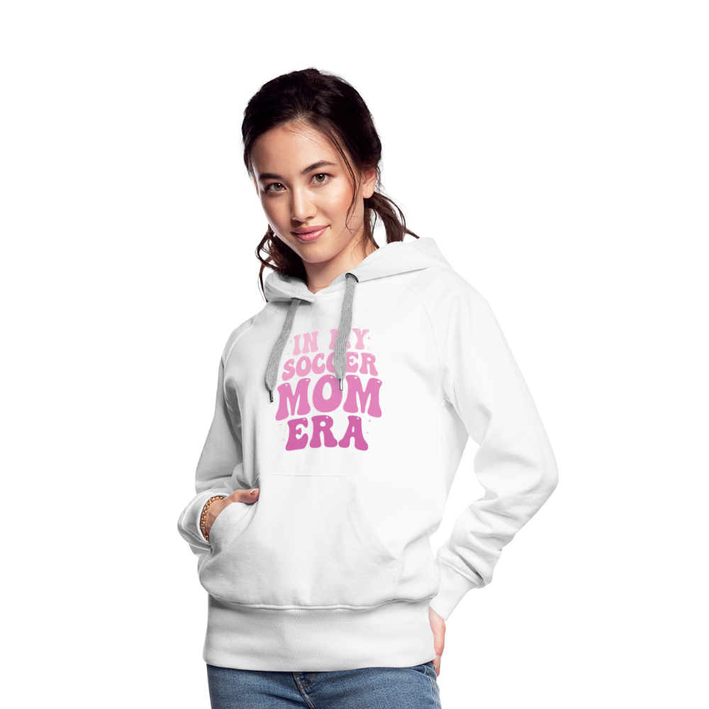 Soccer Mom Era 2 - Women’s Premium Hoodie - white