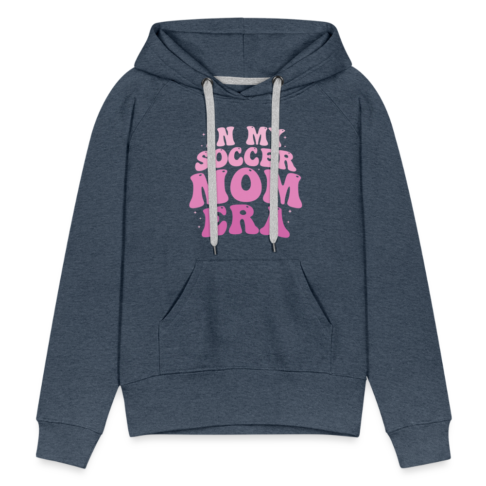 Soccer Mom Era 2 - Women’s Premium Hoodie - heather denim