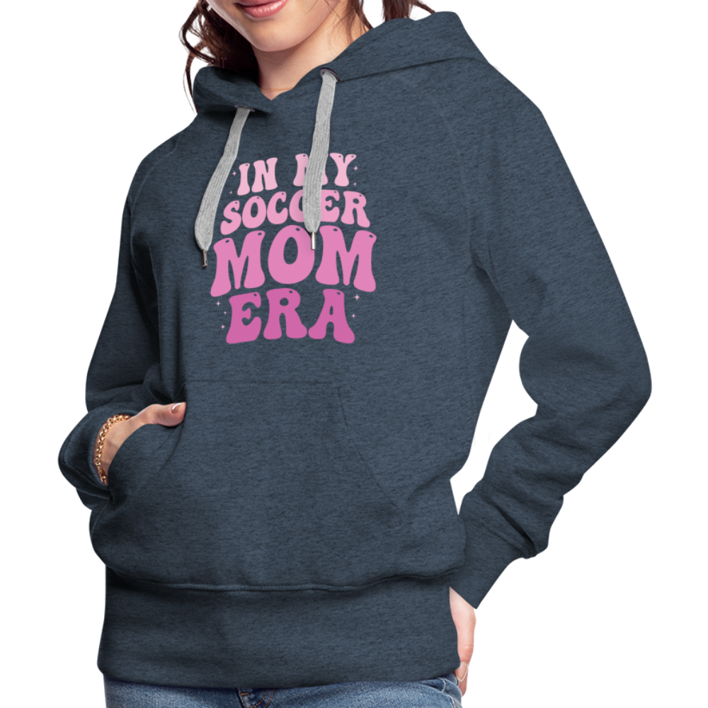 Soccer Mom Era 2 - Women’s Premium Hoodie - heather denim