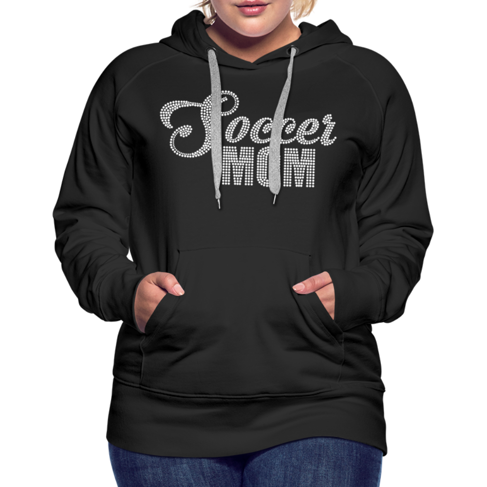 Bling Soccer Mom - Women’s Premium Hoodie - black