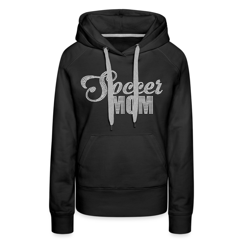 Bling Soccer Mom - Women’s Premium Hoodie - black