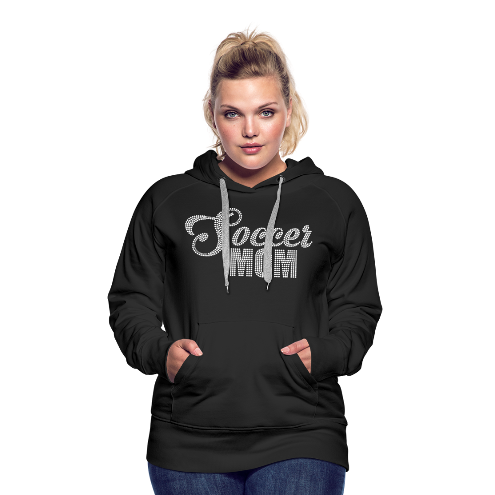 Bling Soccer Mom - Women’s Premium Hoodie - black