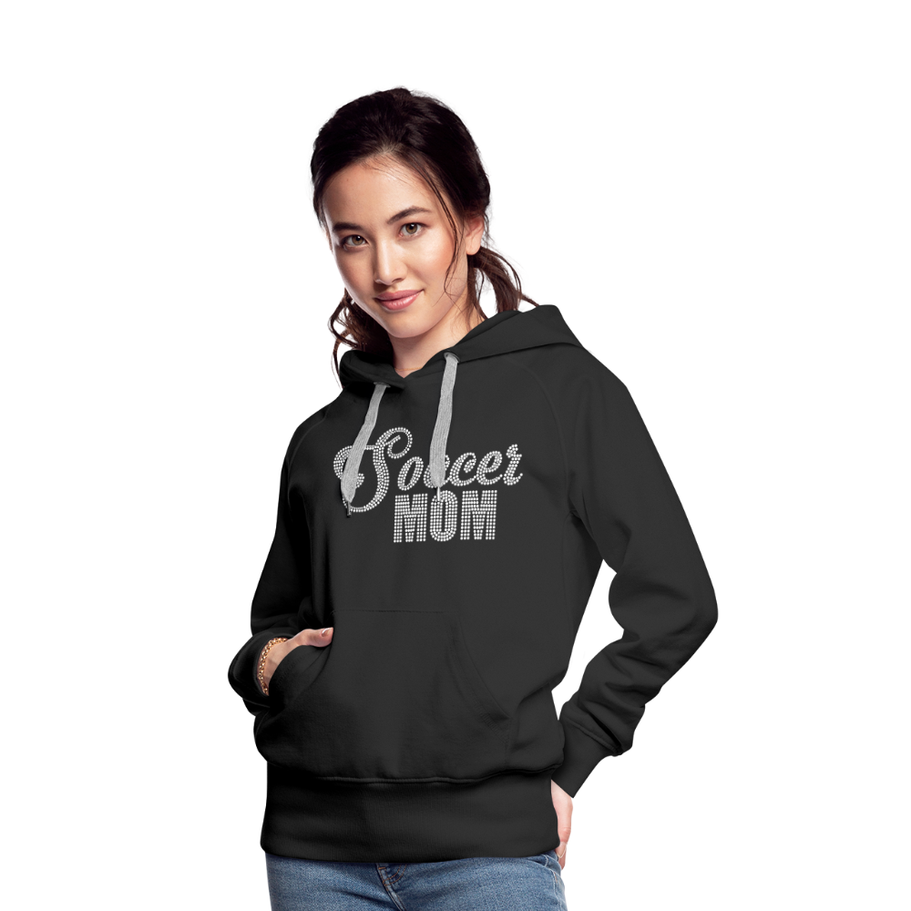 Bling Soccer Mom - Women’s Premium Hoodie - black