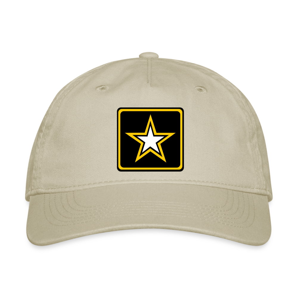 ARMY: Organic Baseball Cap - khaki