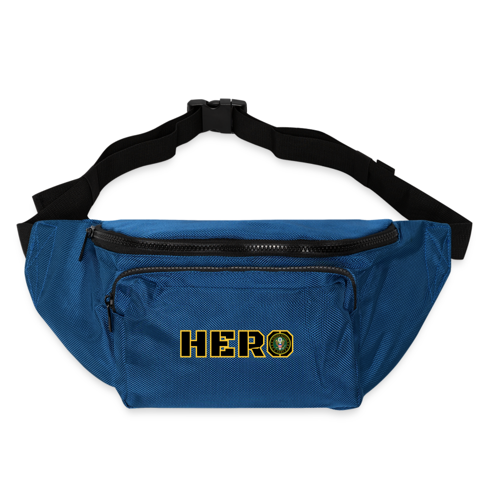 ARMY Hero: Large Crossbody Hip Bag - blue