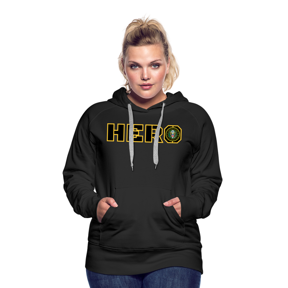 ARMY Hero: Women’s Premium Hoodie - black