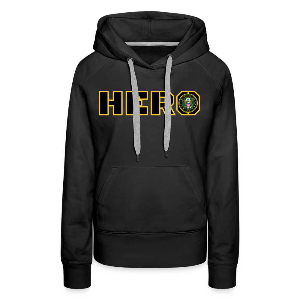 ARMY Hero: Women’s Premium Hoodie - black