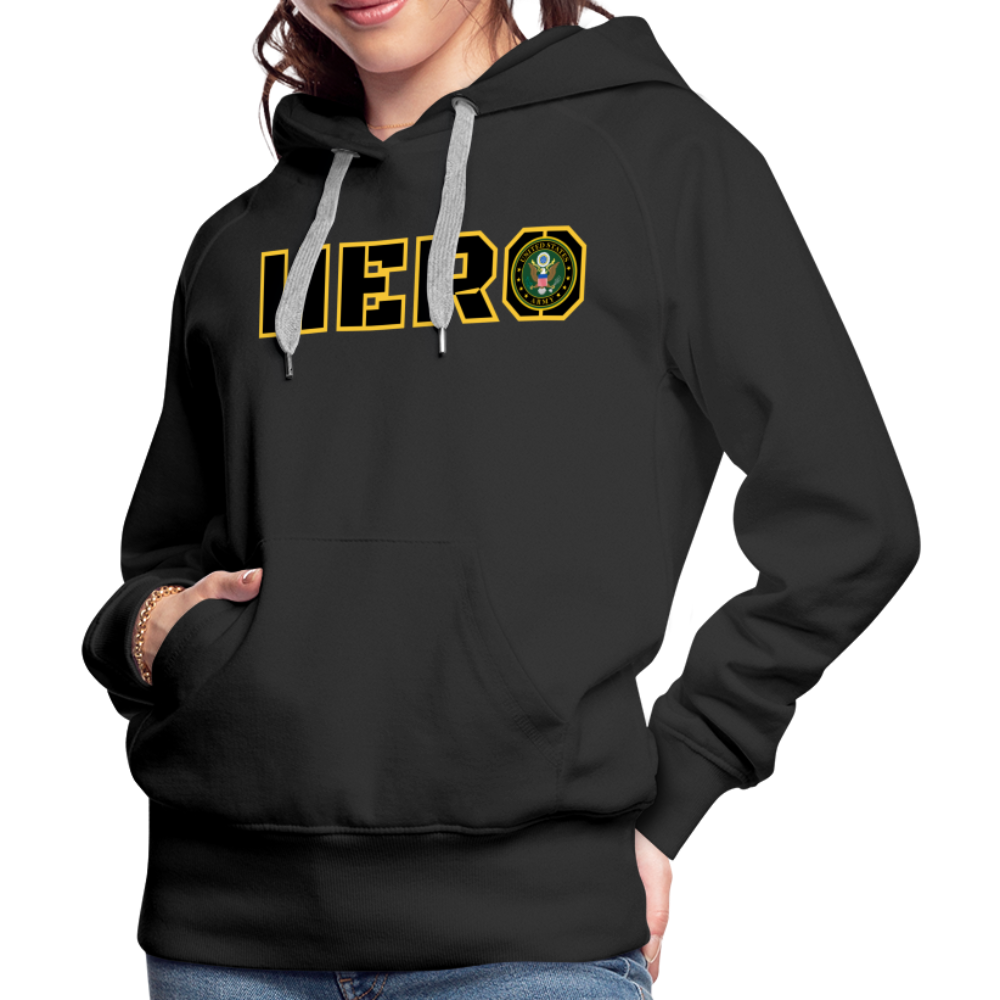 ARMY Hero: Women’s Premium Hoodie - black