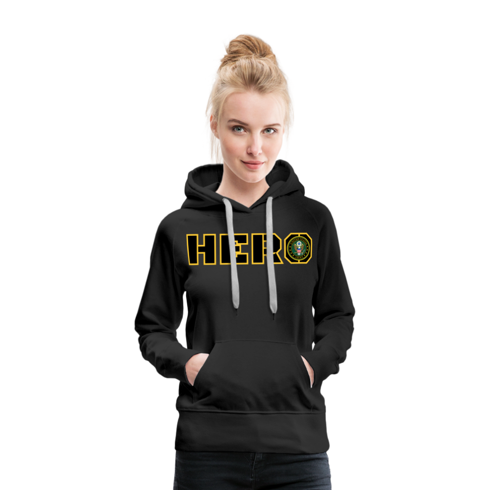 ARMY Hero: Women’s Premium Hoodie - black