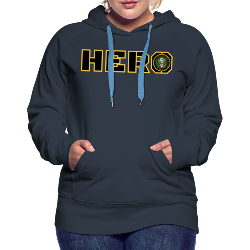 ARMY Hero: Women’s Premium Hoodie - navy