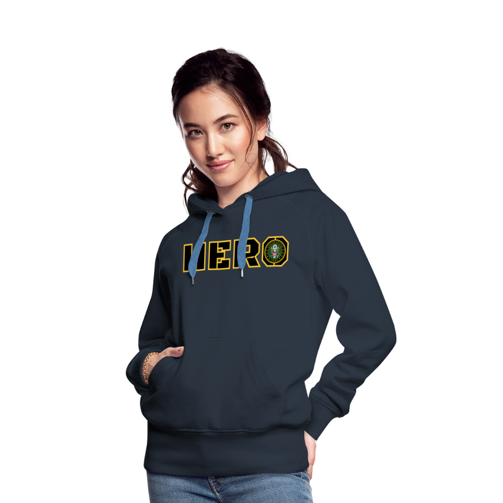 ARMY Hero: Women’s Premium Hoodie - navy