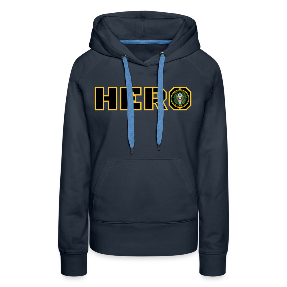 ARMY Hero: Women’s Premium Hoodie - navy