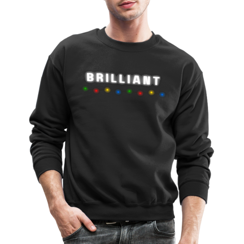 BRILLIANT: Crewneck Sweatshirt - black