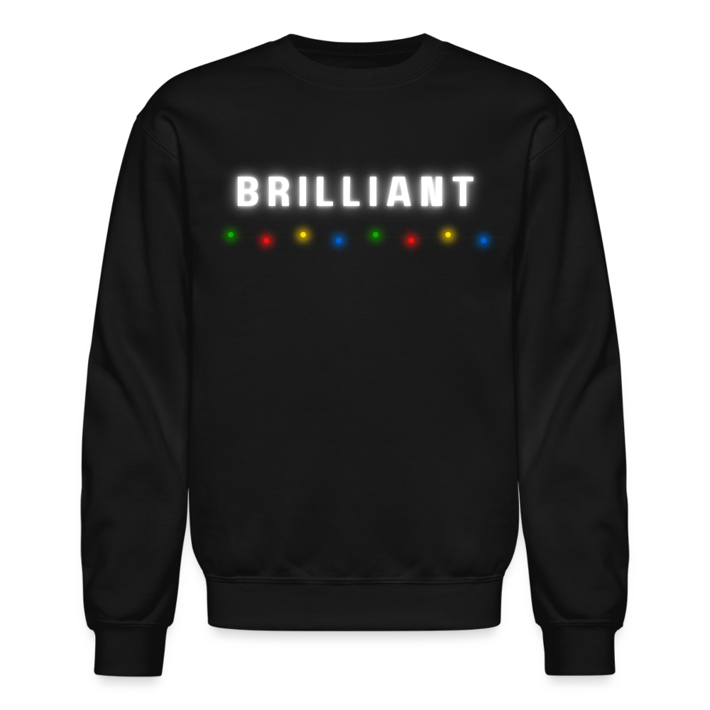 BRILLIANT: Crewneck Sweatshirt - black