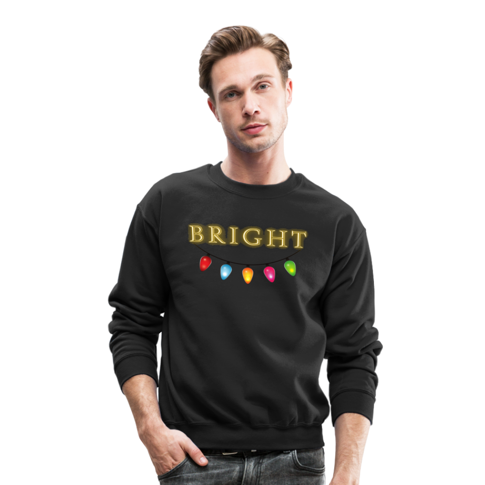 BRIGHT: Crewneck Sweatshirt - black