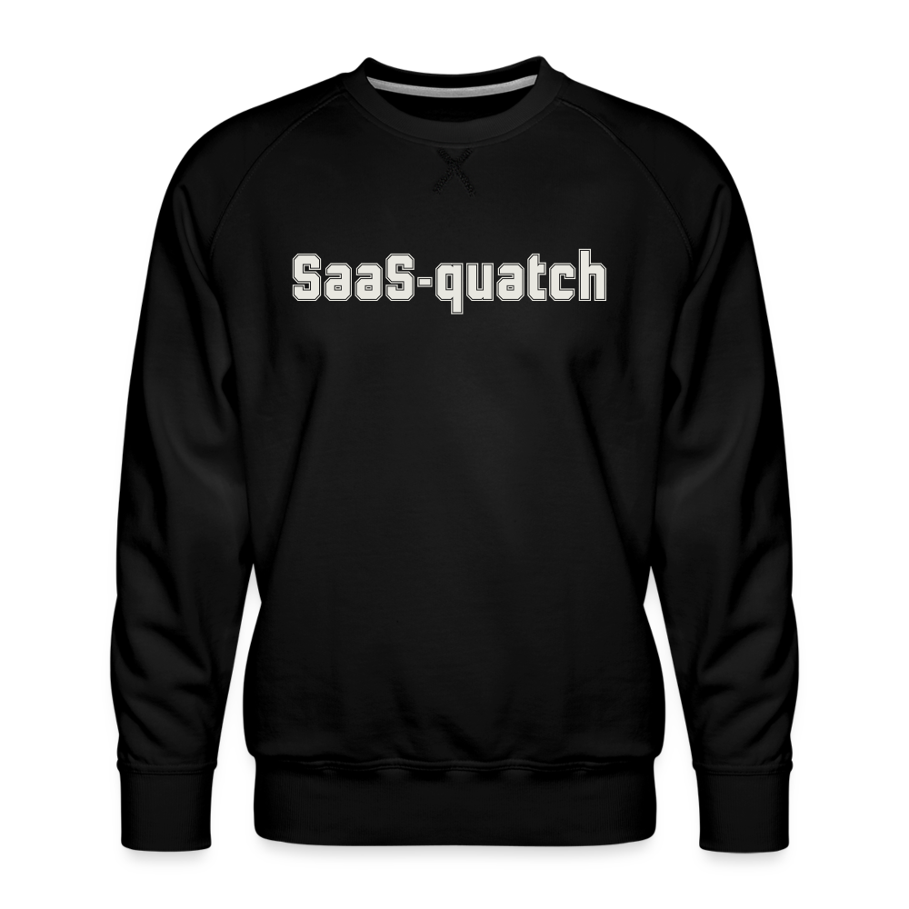 SaaS-quatch ~ Men’s Premium Sweatshirt - black