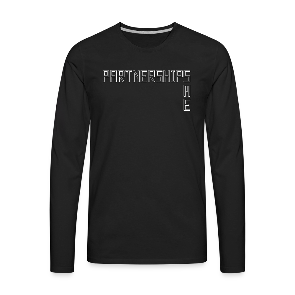 Partnerships SME ~ Men's Premium Long Sleeve T-Shirt - black