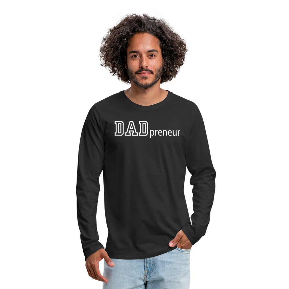 DADpreneur ~ Men's Premium Long Sleeve T-Shirt - black