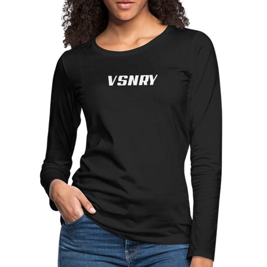 Visionary ~ Women's Premium Long Sleeve T-Shirt - black