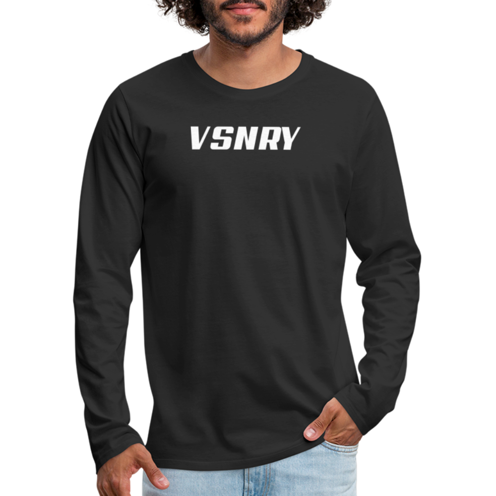 Visionary ~ Men's Premium Long Sleeve T-Shirt - black