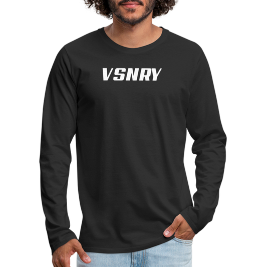 Visionary ~ Men's Premium Long Sleeve T-Shirt - black
