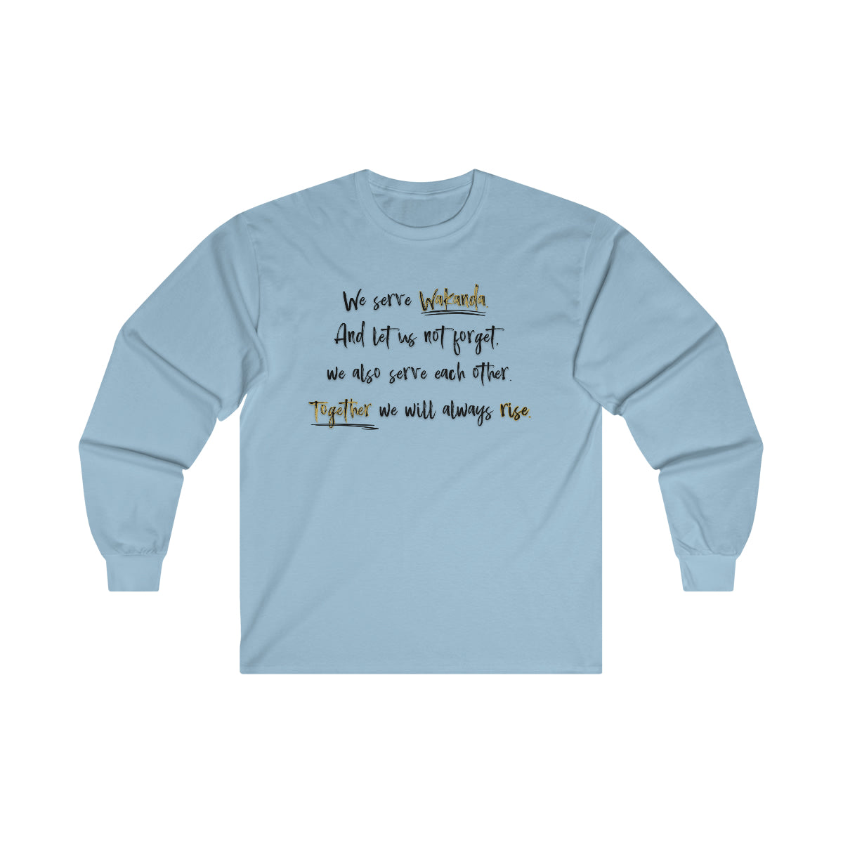 WAKANDA TOGETHER - Ultra Cotton Long Sleeve Tee