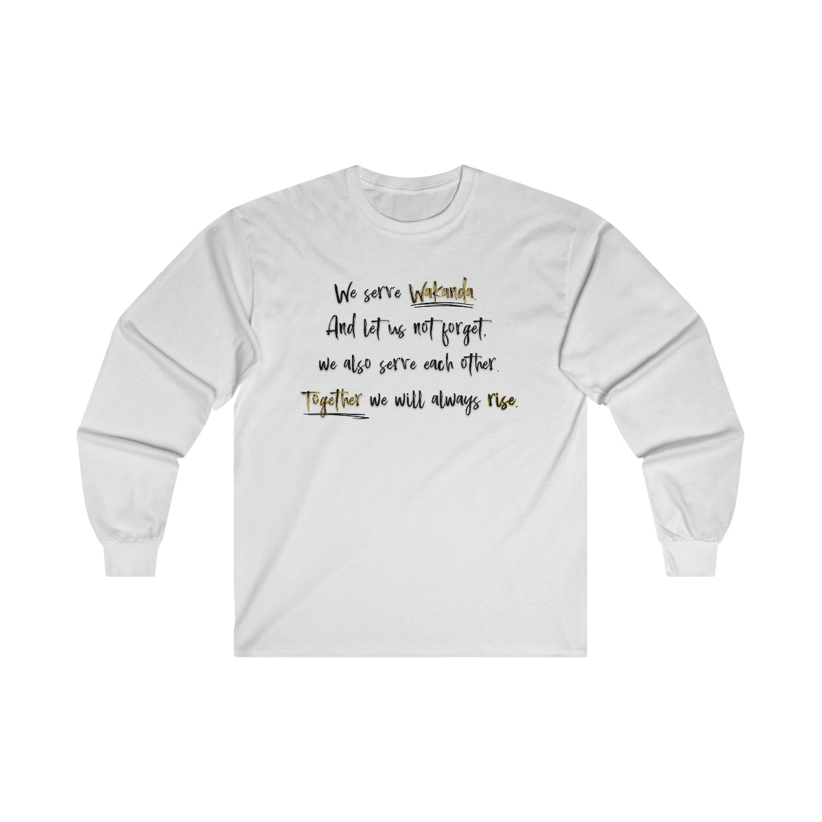 WAKANDA TOGETHER - Ultra Cotton Long Sleeve Tee