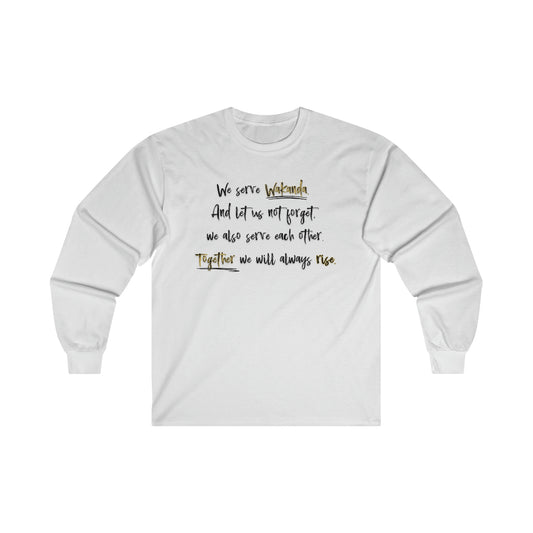 WAKANDA TOGETHER - Ultra Cotton Long Sleeve Tee