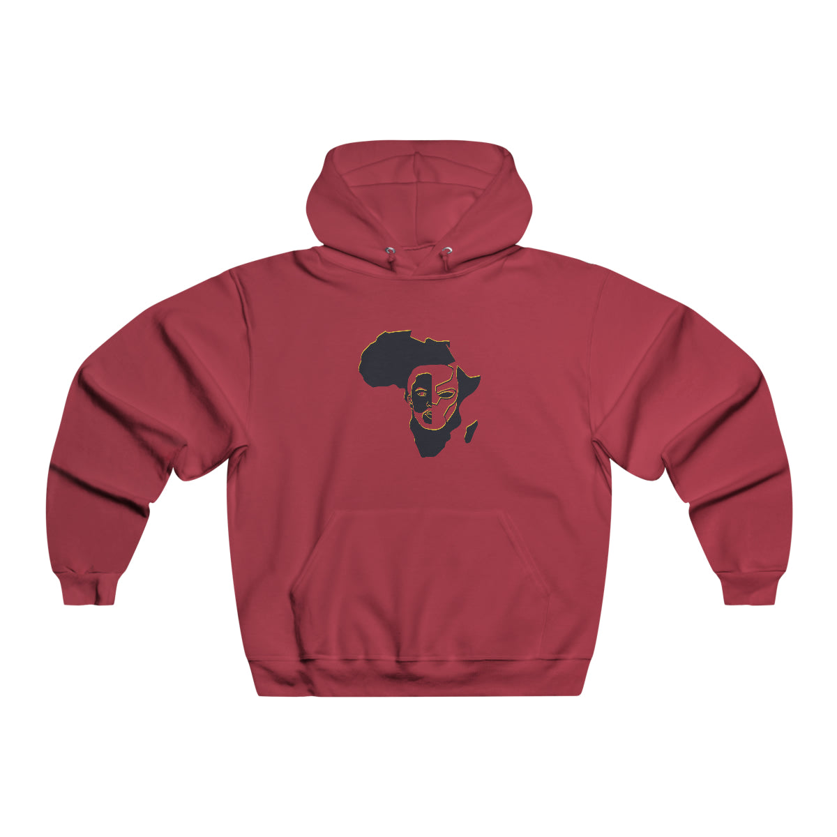 WKNDA Simple Africa - Men's NUBLEND® Hooded Sweatshirt