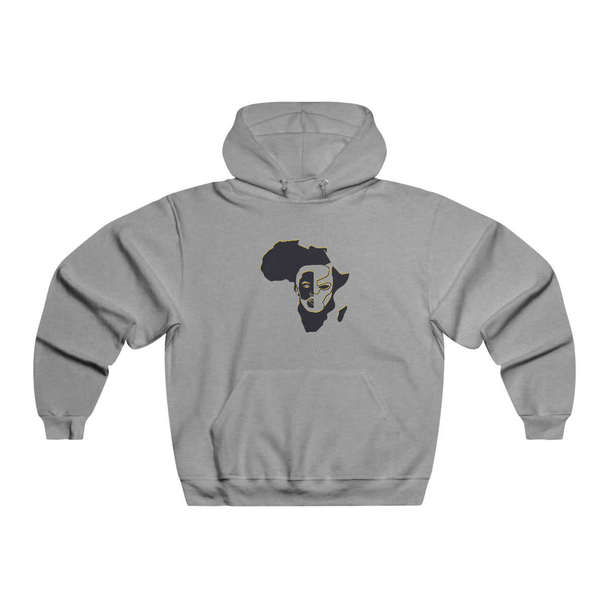 WKNDA Simple Africa - Men's NUBLEND® Hooded Sweatshirt