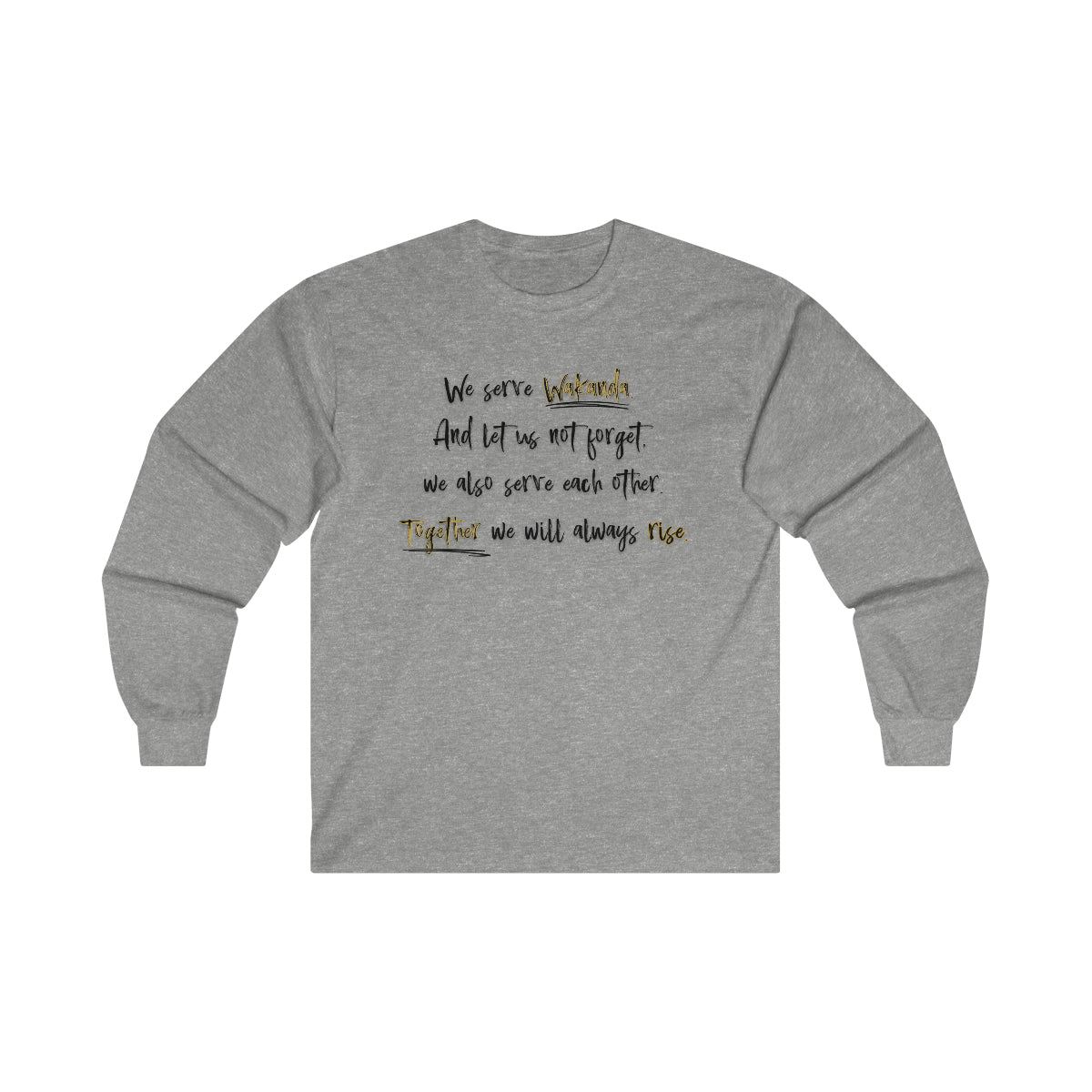 WAKANDA TOGETHER - Ultra Cotton Long Sleeve Tee