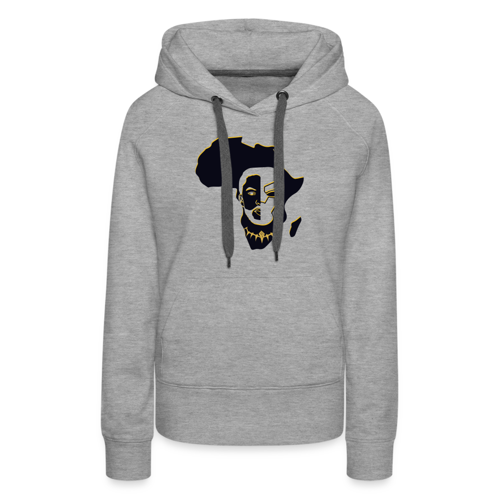 WKNDA Africa - Women’s Premium Hoodie - heather grey