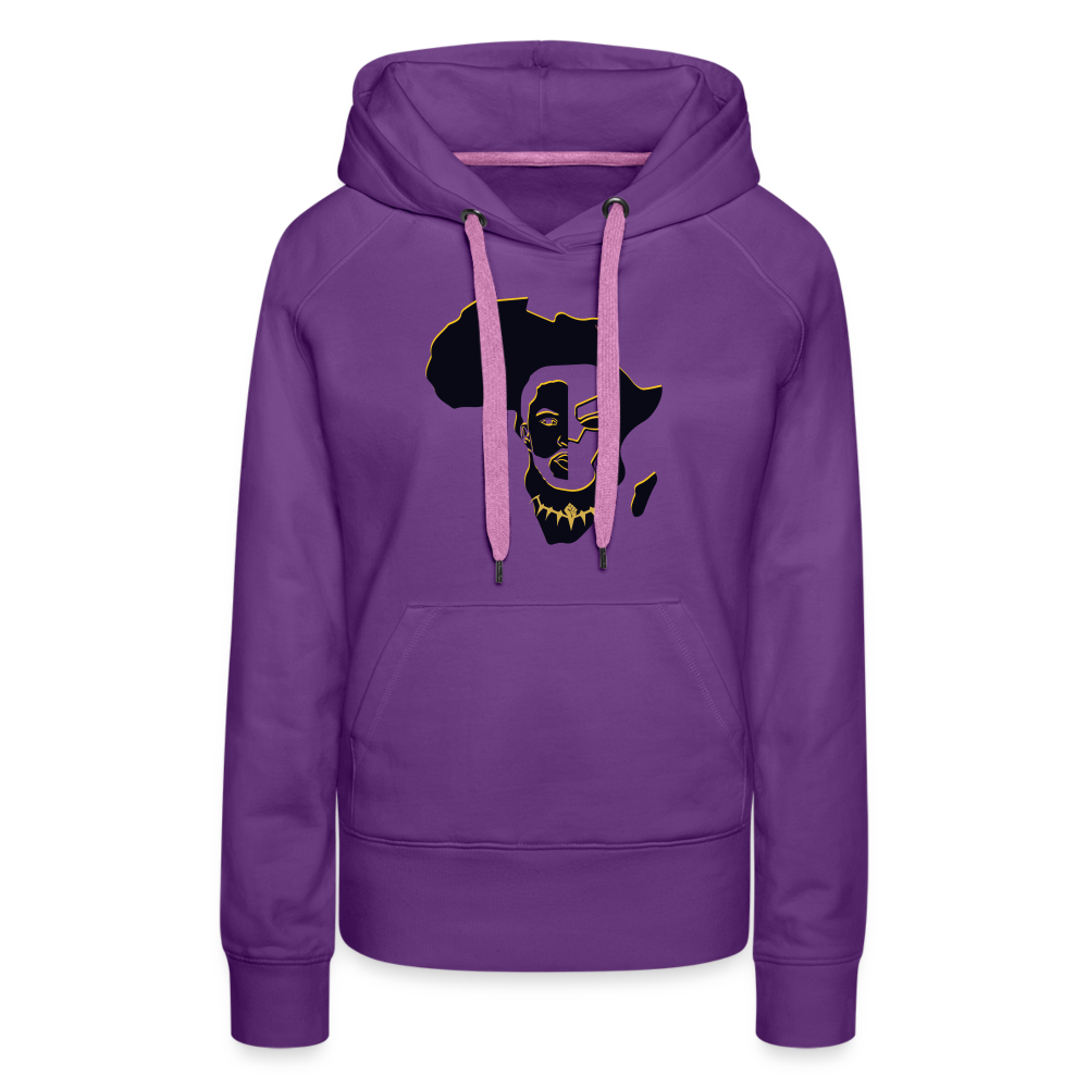 WKNDA Africa - Women’s Premium Hoodie - purple