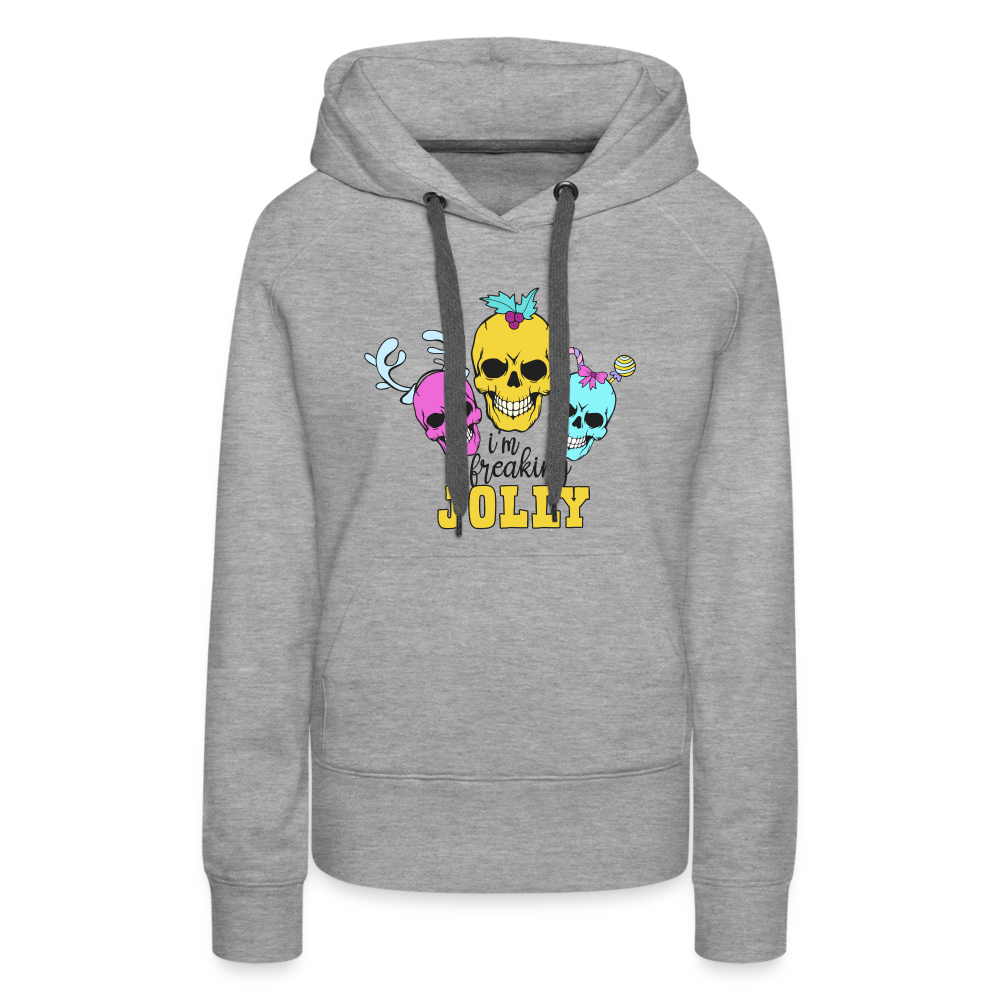 Freakin' Jolly - Women’s Premium Hoodie - heather grey