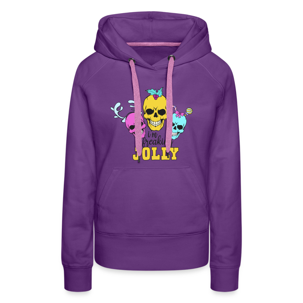 Freakin' Jolly - Women’s Premium Hoodie - purple