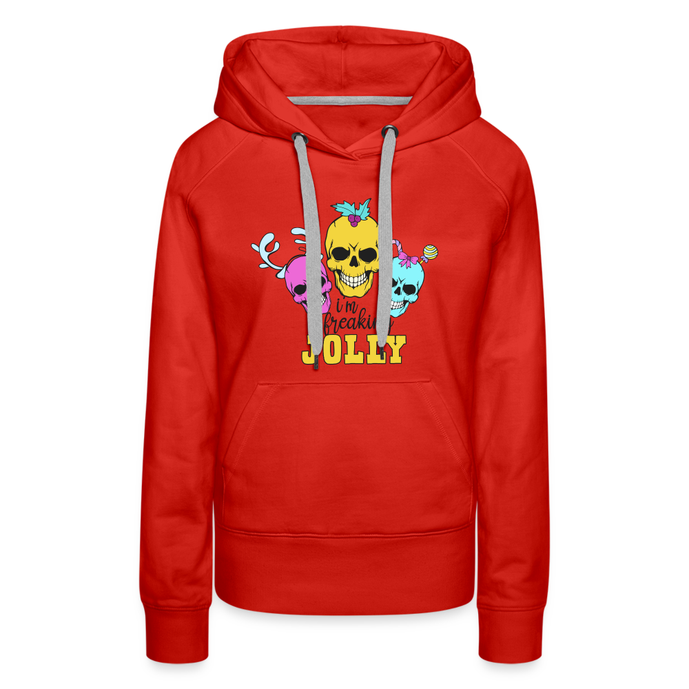 Freakin' Jolly - Women’s Premium Hoodie - red