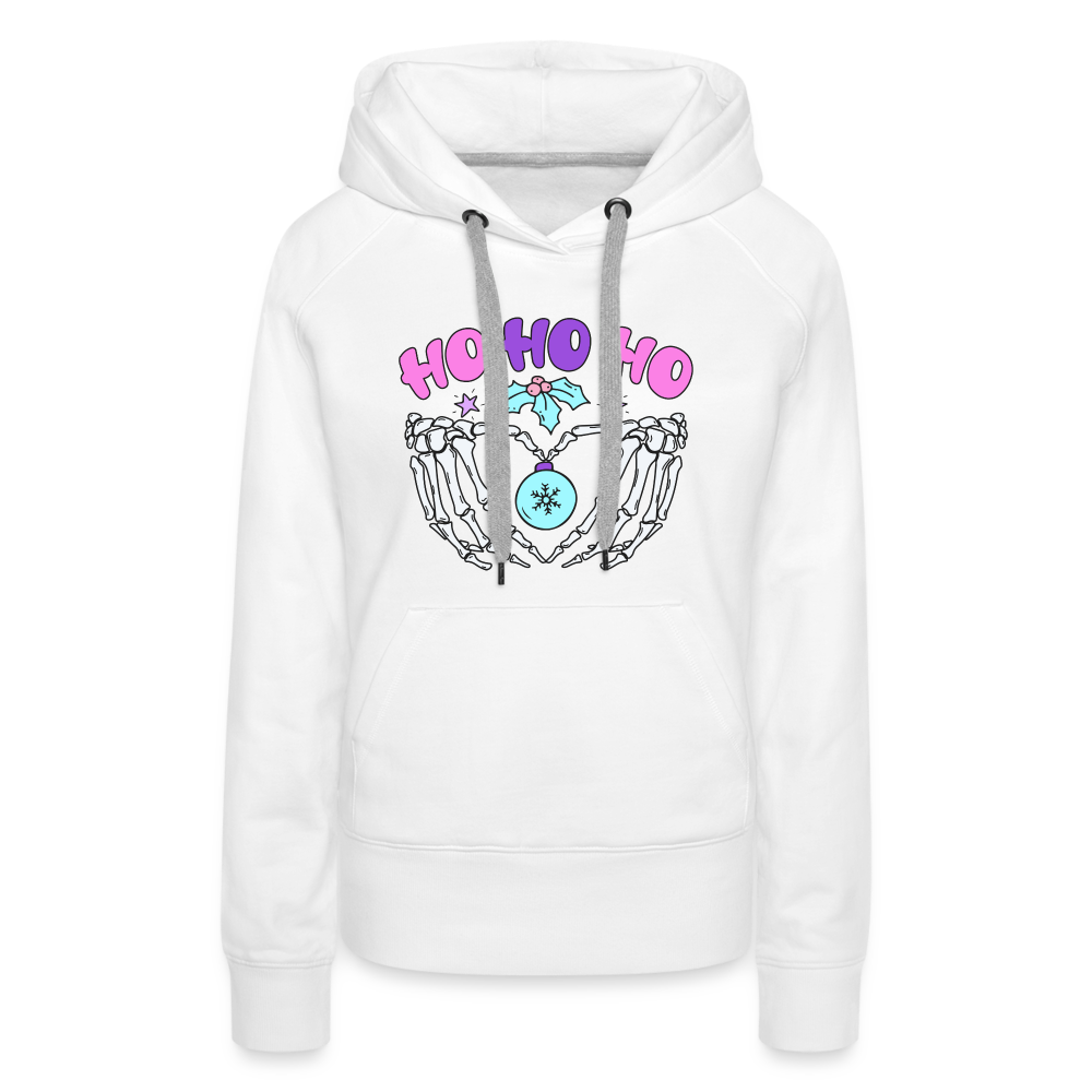 Ho Ho Ho - Women’s Premium Hoodie - white